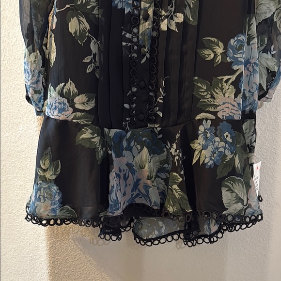 ASOS Floral Black Dress 4 - Picture 9 of 13